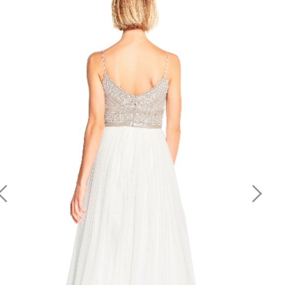 Adrianna Papell beaded bodice Formal wedding - Picture 4 of 8